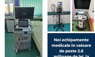 Noi aparate medicale în valoare de peste 2,6 milioane de lei la Spitalul de Boli Infecțioase