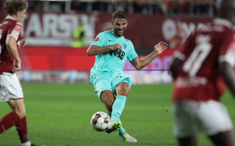 CFR Cluj a pierdut "derby-ul vișiniu" din Giulești