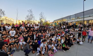 Uniți de Simbol. Baschetbaliștii și fotbaliștii de la "U" au sărbătorit alături de copii Săptămâna Europeană a Sportului