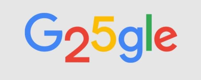 Google își sărbătorește cei 25 de ani de la naşterea popularului său motor de căutare cu un doodle special
