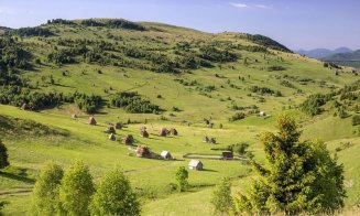 Zăpodie, locul din Munții Apuseni încremenit în timp. Peisaje deosebite cu case din lemn acoperite cu paie