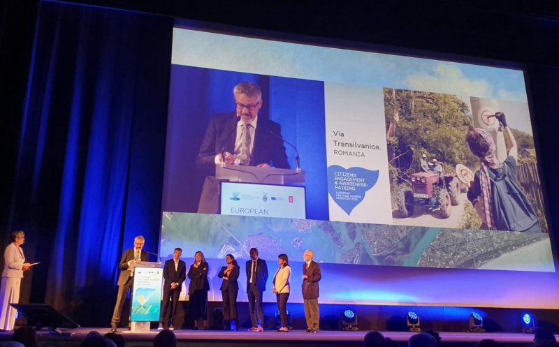 ”Via Transilvanica” a câștigat Premiul publicului la European Heritage Awards 2023