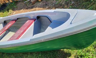 Unde au găsit polițiștii o barcă furată în urmă cu TREI ani de pe lacul Tarnița