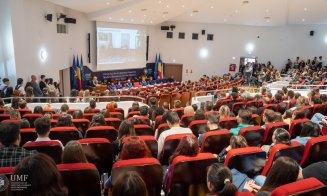 UMF "Iuliu Hațieganu" Cluj și-a redeschis porțile pentru un nou an universitar: "Suntem încântați să îi primim pe cei peste 1.600 de 'boboci'"