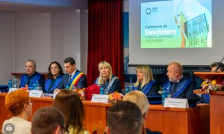 Ceremonie de deschidere a anului universitar la extensia din Baia Mare a UMF Cluj. Zeci de studenți încep cursurile la Asistență Medicală Generală