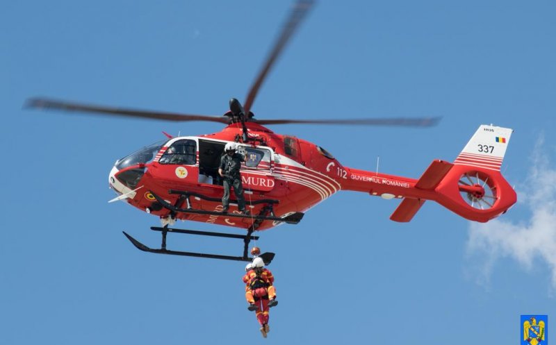 Peste 30 de persoane în stare critică, transportate la spital de Unitatea Specială de Aviație Cluj-Napoca, în luna septembrie