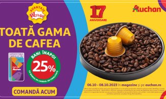 Super oferte la Auchan în acest weekend la cafea și doradă! 
