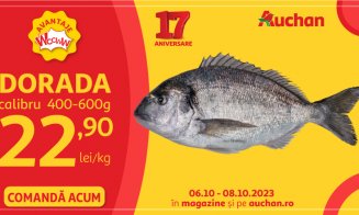 Super oferte la Auchan în acest weekend la cafea și doradă! 