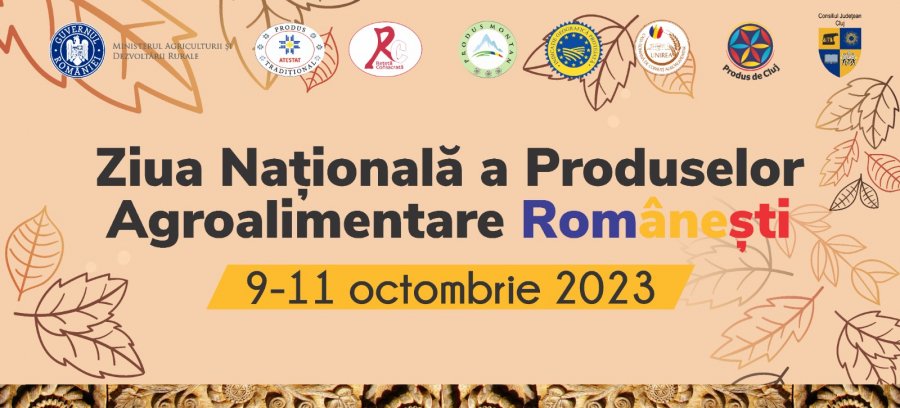 Produs de Cluj, la târgul care marchează Ziua Națională a produselor agroalimentare românești