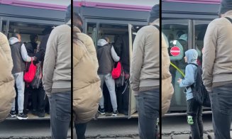 Floreştenii, înghesuiţi ca sardelele în autobuze în ziua în care s-a anunţat suplimentarea mijloacelor de transport public / "Fix de aia nu va renunţa lumea la maşina personală veci"