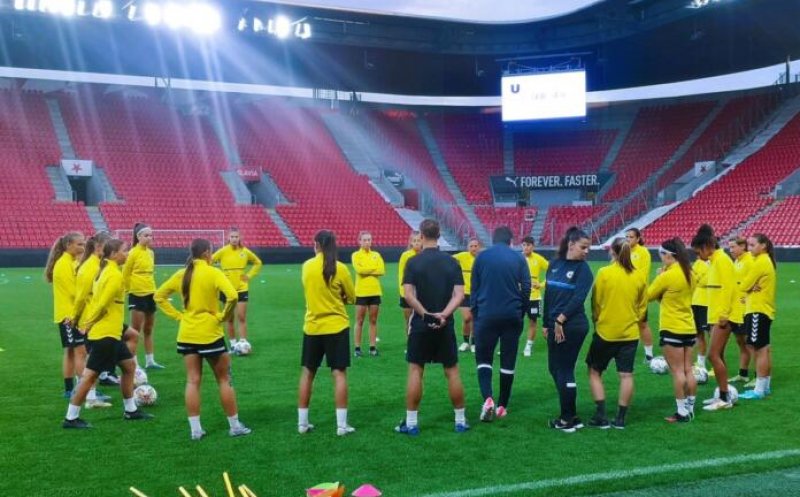 "U" Olimpia Cluj evoluează astăzi în Cehia, în play-off-ul UEFA Women’s Champions League