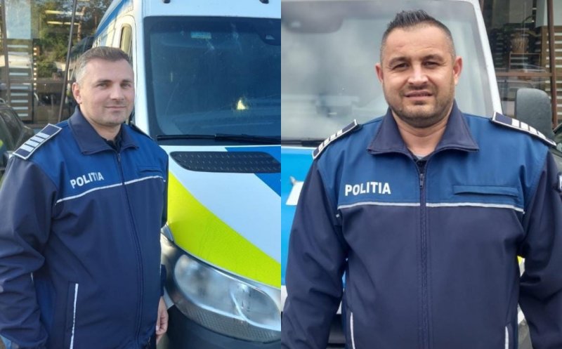 Gest admirabil! Doi polițiști clujeni au escortat la spital o femeie însărcinată în travaliu / Aceasta era blocată, împreună cu soțul ei, în trafic