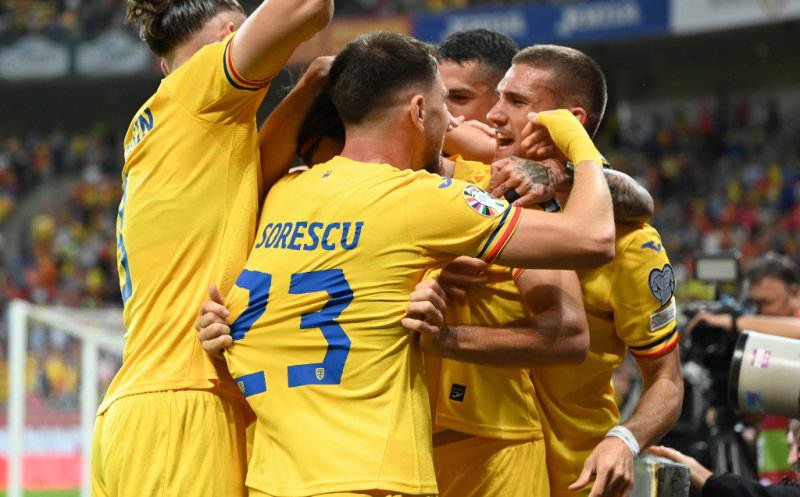 Daniel Bîrligea, atacantul lui CFR Cluj, debut la Naționala României în victoria cu Andorra