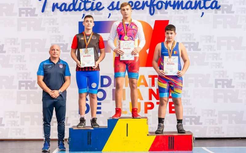 3 medalii de aur câştigate de luptătorii clujeni la Campionatele Naționale