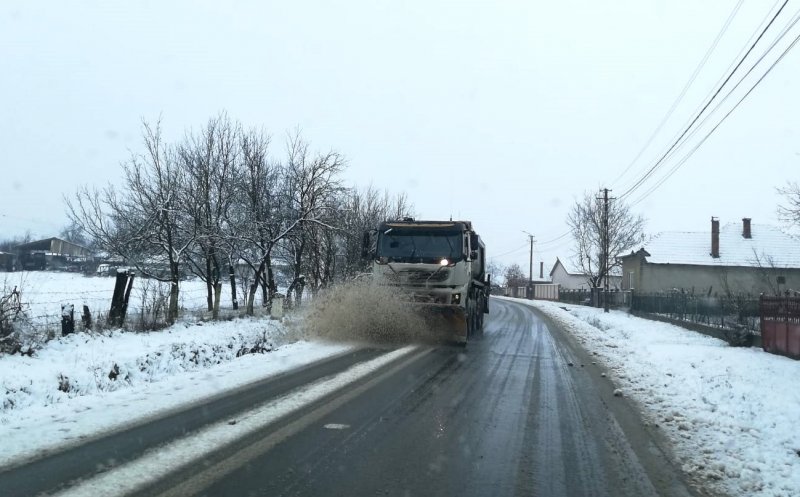 Ce firme vor deszăpezi drumurile Clujului iarna aceasta