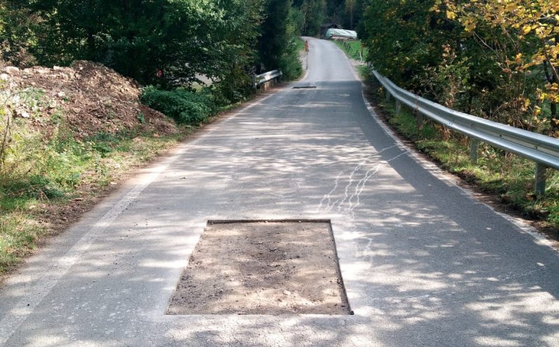 Reparații pe un nou drum județean din Cluj! Duce către o zonă superbă de munte