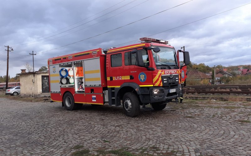 ACCIDENT FEROVIAR: Bărbat lovit de tren în judeţul Cluj