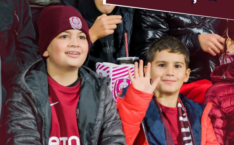 Elevii, GRATIS la partida CFR Cluj cu Farul