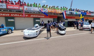Mașina solară a UTCN a parcurs primii kilometri la World Solar Challenge în Australia