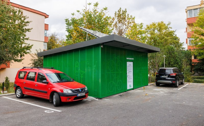4 noi parcări sigure pentru biciclete, finalizate