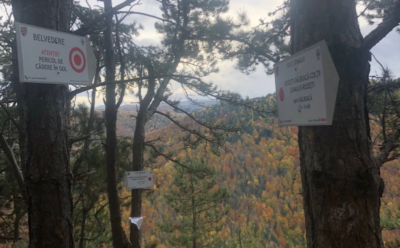 Un nou traseu turistic în Cluj, inaugurat azi. Are peste 12 km lungime și șase puncte de belvedere asupra Munților Gilăului - HARTA