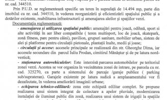Viitorul parc de pe Gheorghe Dima, întră în Consiliul Local