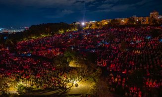 Imagini spectaculoase! Cum a arătat cimitirul Mănăștur de Luminație