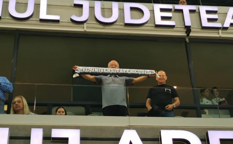 Emil Boc, încântat de atmosfera de la derby: "A fost spectacol total pe Cluj Arena"