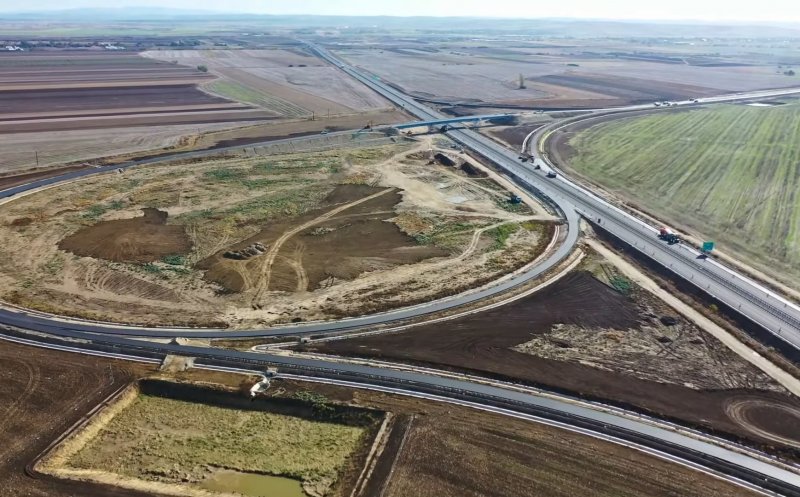 Ieșire mai rapidă spre Ungaria, de pe Autostrada Transilvania. De la mijloc de decembrie