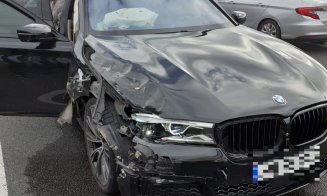 Accident la Izvorul Crișului, în Cluj. Două mașini implicate