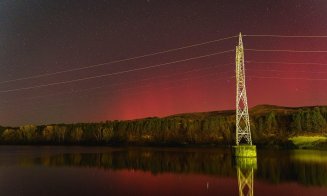 Cer apocaliptic duminică seara: AURORA BOREALĂ a fost văzută și de la Cluj