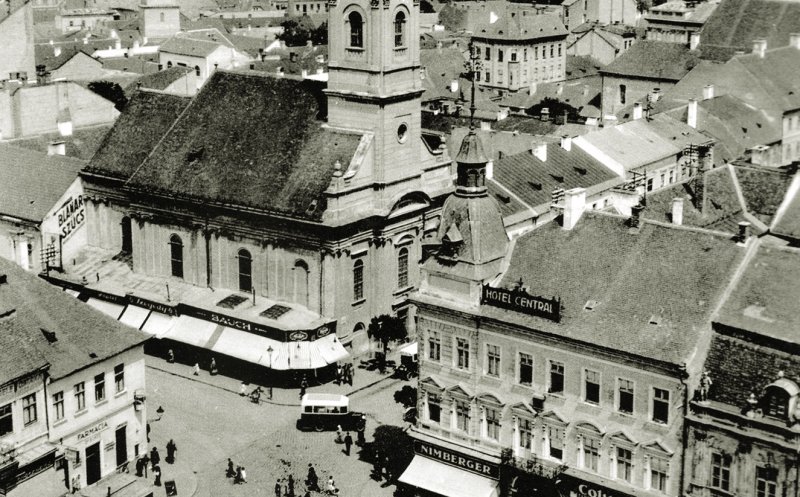 Ce vedeai din turnul Bisericii Sf. Mihail, în anul 1930