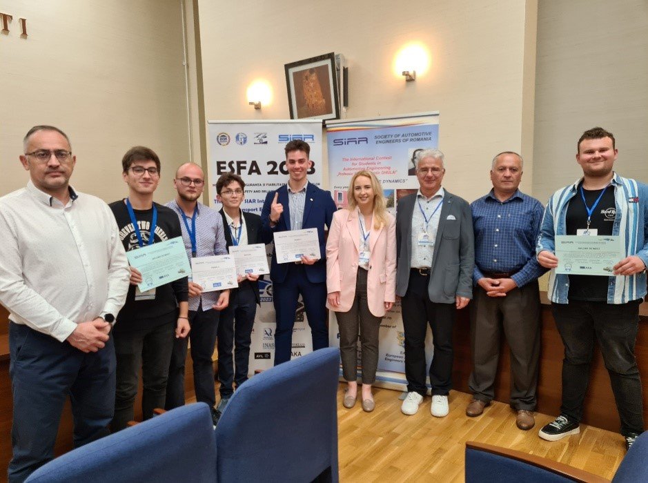 Studenții Universității Tehnice din Cluj-Napoca au fost premiați la Concursul Internațional Studențesc de Inginerie a Autovehiculelor