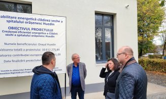 Spitalul Orășenesc din Huedin a fost modernizat cu fonduri europene! Lucrările au costat 14 mil. lei