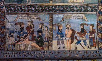 Picturile Bisericii de Lemn din Tăuți, adevărate comori ale Clujului