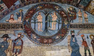 Picturile Bisericii de Lemn din Tăuți, adevărate comori ale Clujului