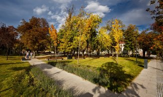 Parcul Ștefan cel Mare îmbrăcat în haine de toamnă
