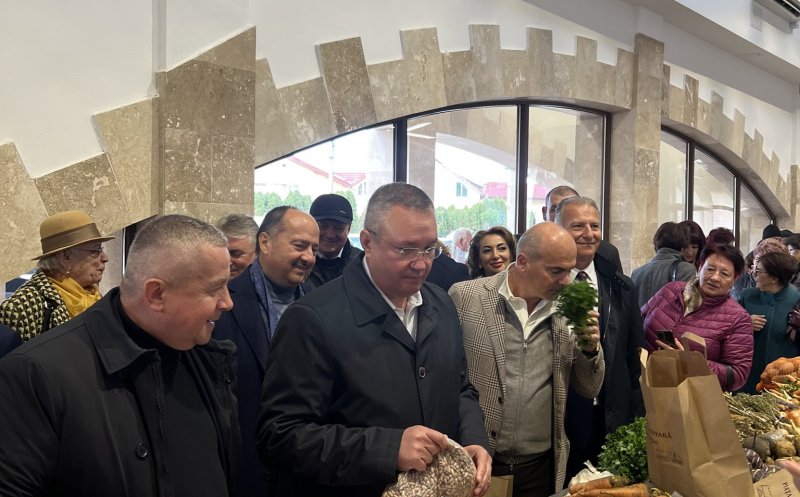 Daniel Buda, alături de Ciucă și Rareș Bogdan, la inaugurarea pieței agroalimentare din Şimleu Silvaniei