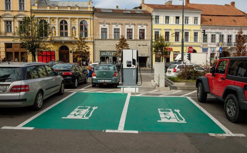 Încă 4 stații de încărcare rapidă pentru vehicule electrice la Cluj-Napoca. Unde vor fi amplasate