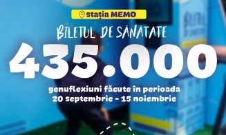 Multe genoflexiuni și kilometri pedalați pentru bilete GRATIS de autobuz