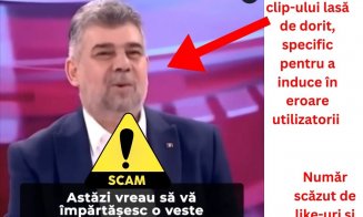 Ziua și frauda pe internet. Hoții cibernetici se folosesc de imaginea lui Marcel Ciolacu într-un atac de tip deep fake