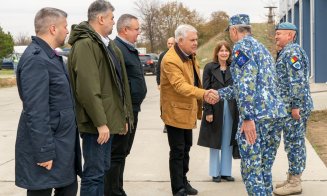 Deputatul clujean Sorin Moldovan, la prima lansare de rachete ale unui sistem Patriot românesc