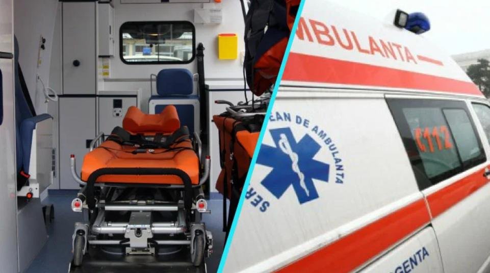 Accident pe A10 Sebeș-Turda. Coliziune între un camion și o mașină / Tânăr, transportat la spital