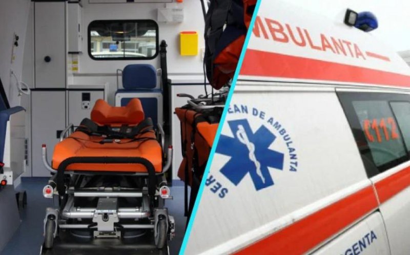 Accident pe A10 Sebeș-Turda. Coliziune între un camion și o mașină / Tânăr, transportat la spital