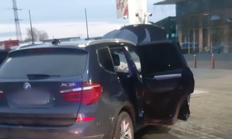 Accident la ieșire din Dej! A intervenit SMURD-ul