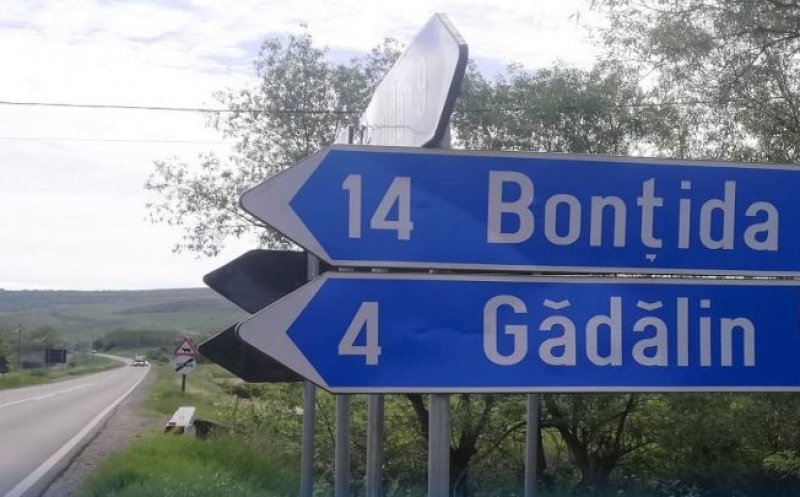 Trafic rutier închis circulației publice în zona trecerii de cale ferată din Bonțida. VEZI ruta ocolitoare