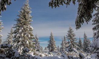 Peisaj MIRIFIC în zona de munte a Clujului! Imaginile vorbesc de la sine