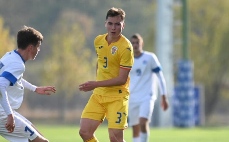 Cu un jucător de la "U" Cluj integralist, naționala U17 s-a calificat la Turul de Elită