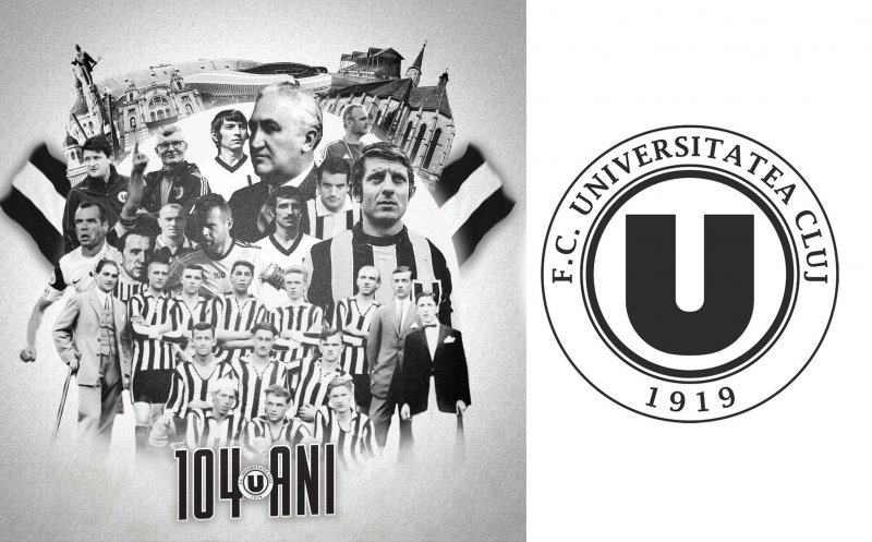 104 ani! "U" Cluj, cea mai frumoasă poveste din fotbalul românesc