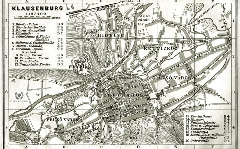 Denumirea străzilor din Cluj-Napoca, după 1918
